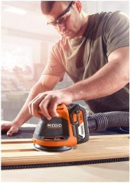 Lijadora de órbita aleatoria sin cable Ridgid7